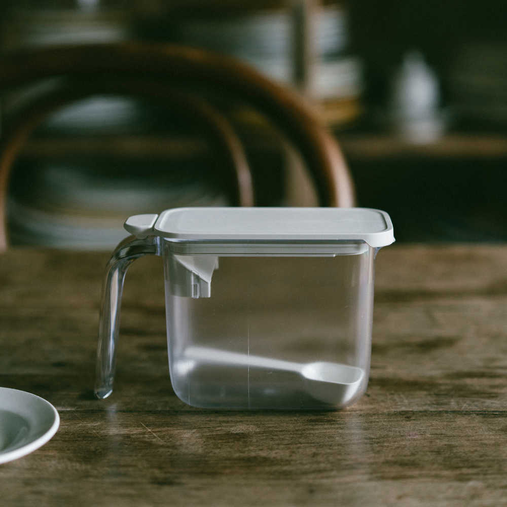 MARNA雲霧白密封防潮調味料保存盒 - 韓韓國主婦Fion團購限定