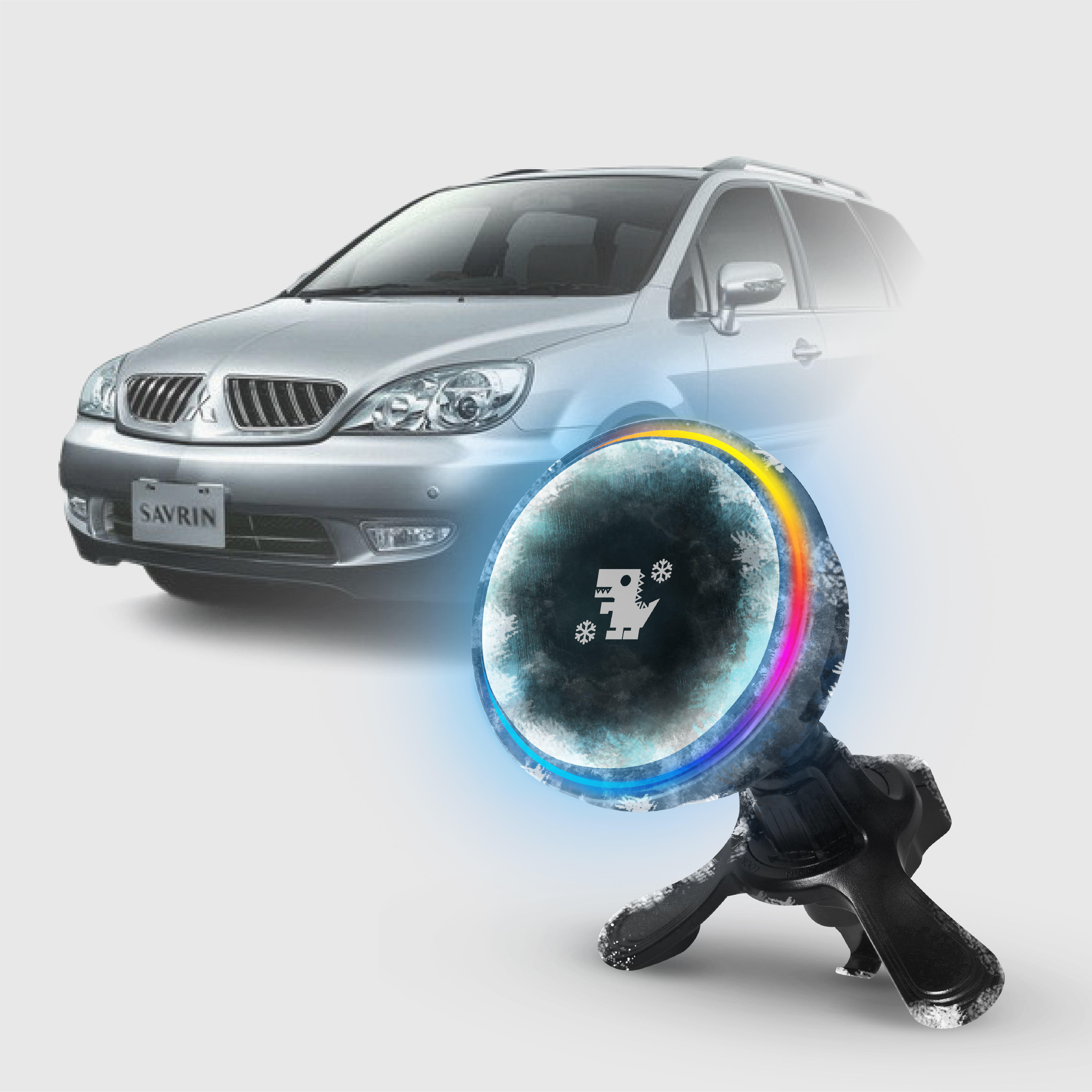 Mitsubishi SAVRIN 系列｜XILLA黑鏡冰核智充手機架