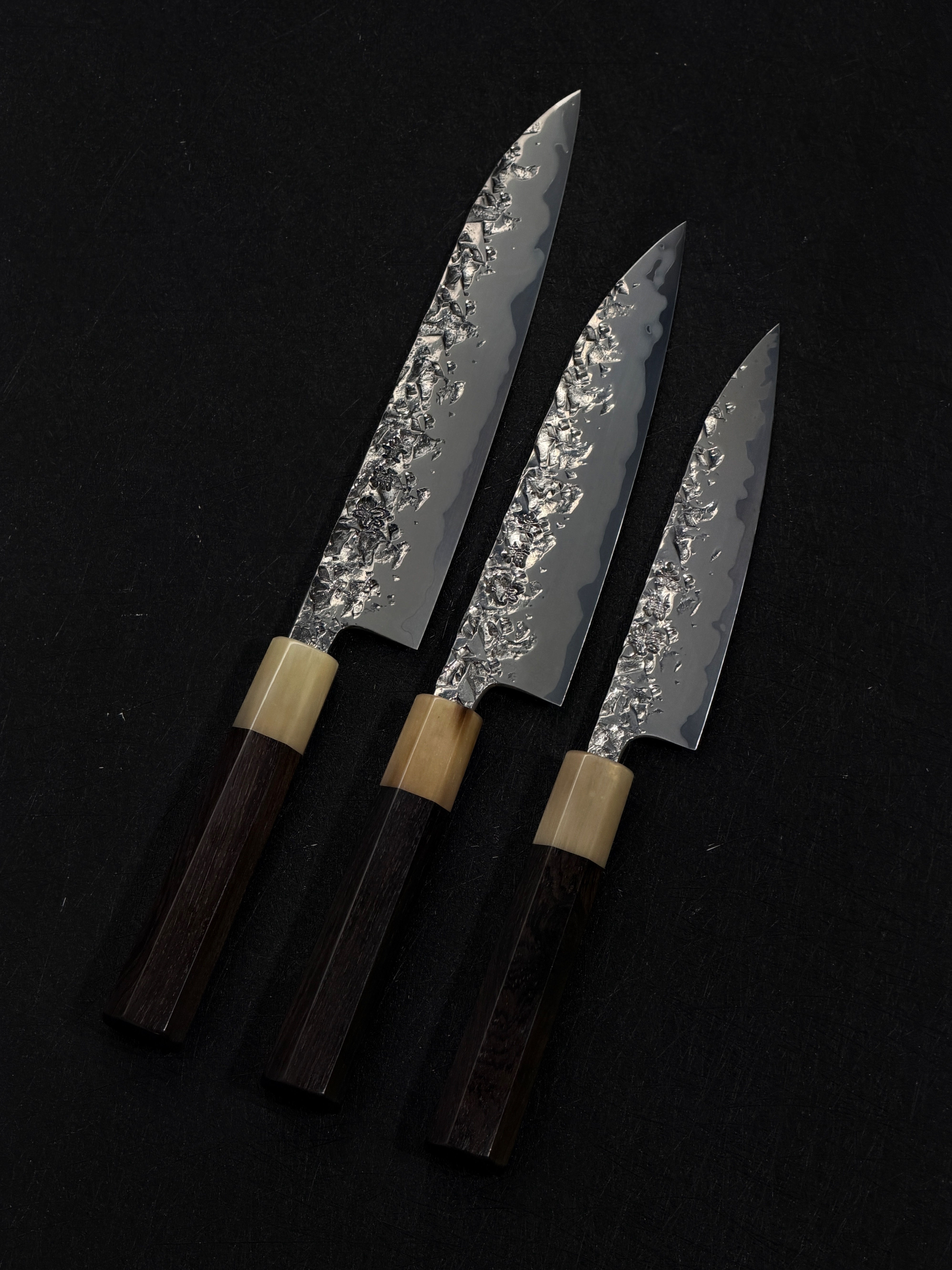 貴輔 x 新国 ATS 槌目 鏡霞研 小刀