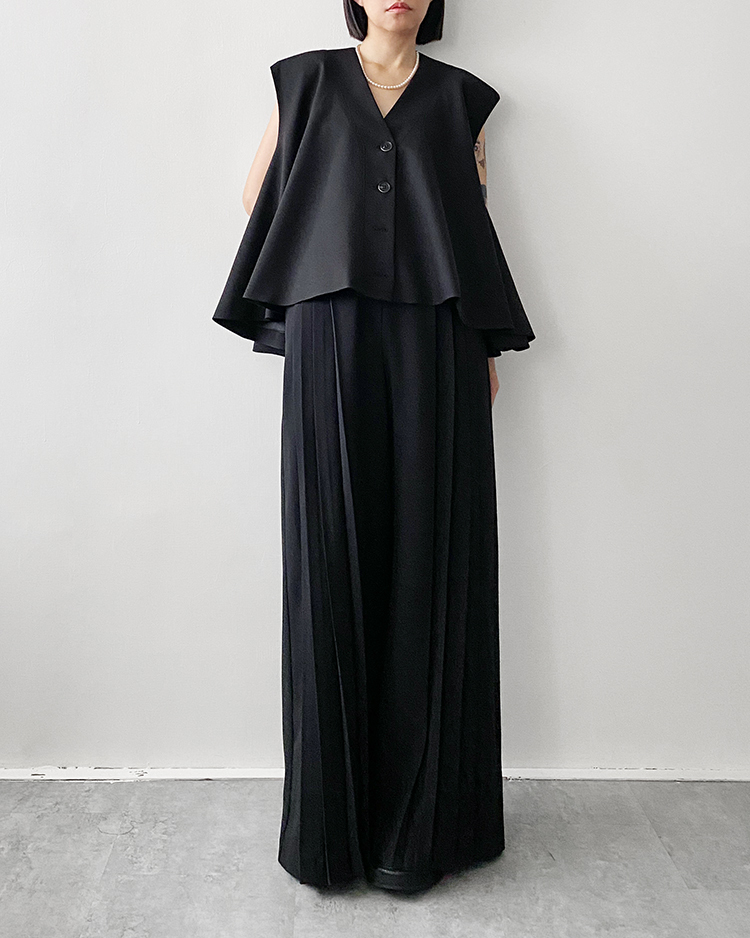 MKV-2875 傘狀繫帶背心 ʙʟᴀᴄᴋ