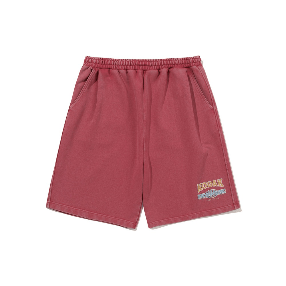 Kodak｜Snow Washing Capri Shorts [4 colors]