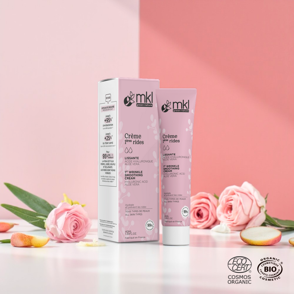 有機認證 玻尿酸抗老 撫紋精華霜 40ml