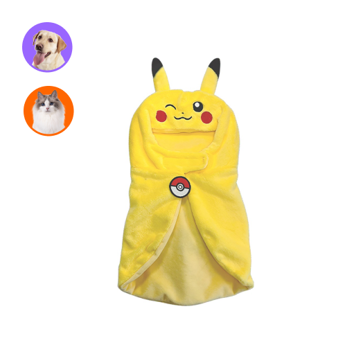 寶可夢兜帽披風－皮卡丘／伊布／卡比獸