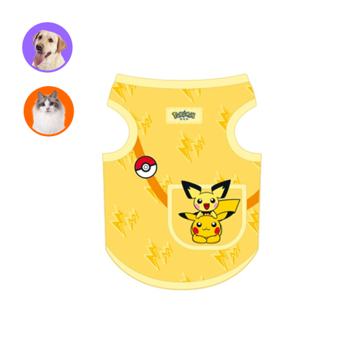 寶可夢寵物背心－皮卡丘