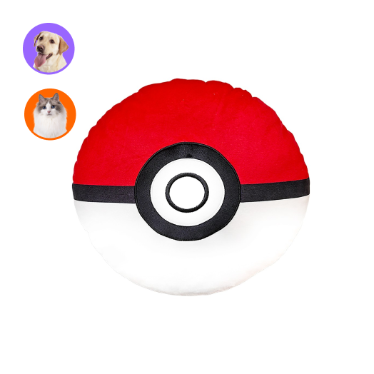 寶可夢寵物抱枕精靈球