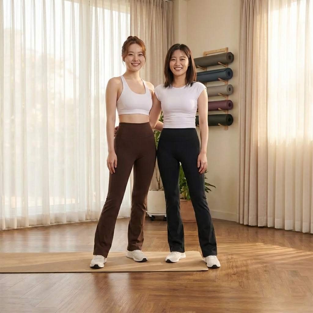 【預購】Jockey H030309 女裝修身瑜伽長褲