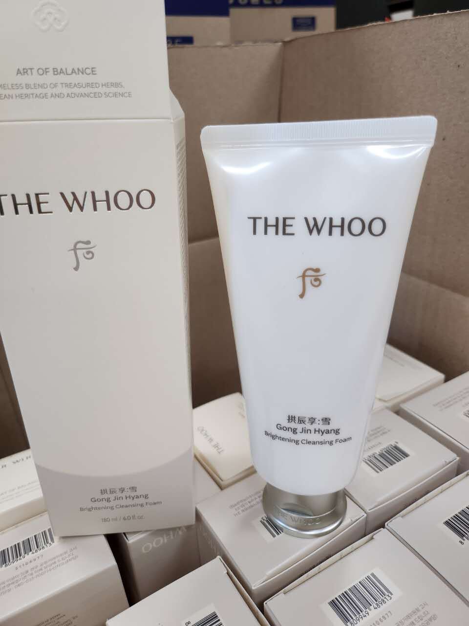 【韓國預購】AKR030303 The Whoo 后 拱辰享雪煥白潔顏泡沫 180ml