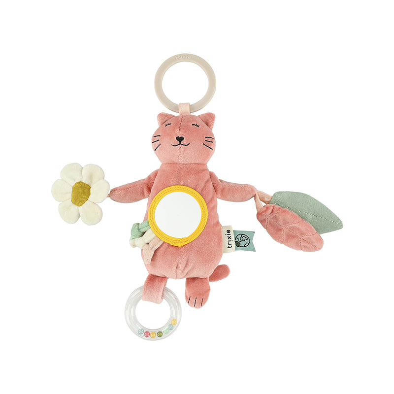 trixie 動物造型感統玩偶-甜笑貓咪