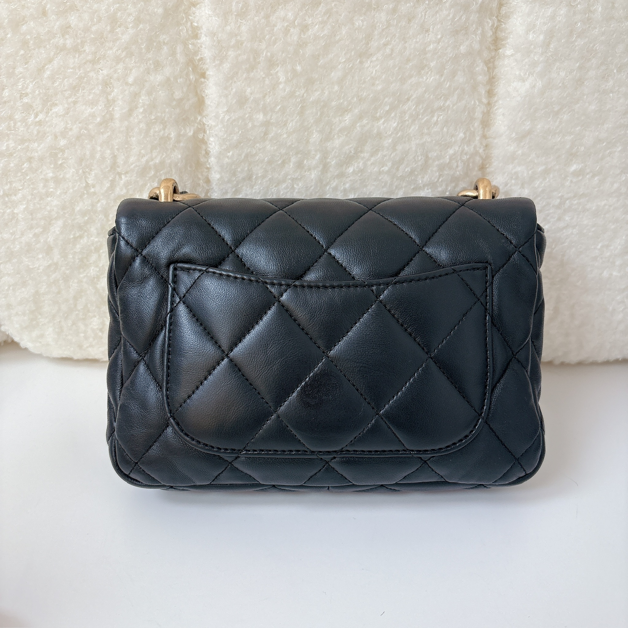 Chanel Mini Flap Bag - Black -Ghw