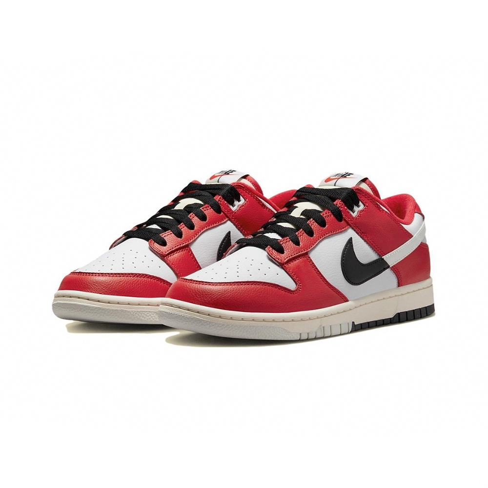 <線上SALE❤️‍🔥>Nike Dunk Low Retro PRM Chicago Split 解構芝加哥 白紅黑 休閒鞋 男鞋 DZ2536-600