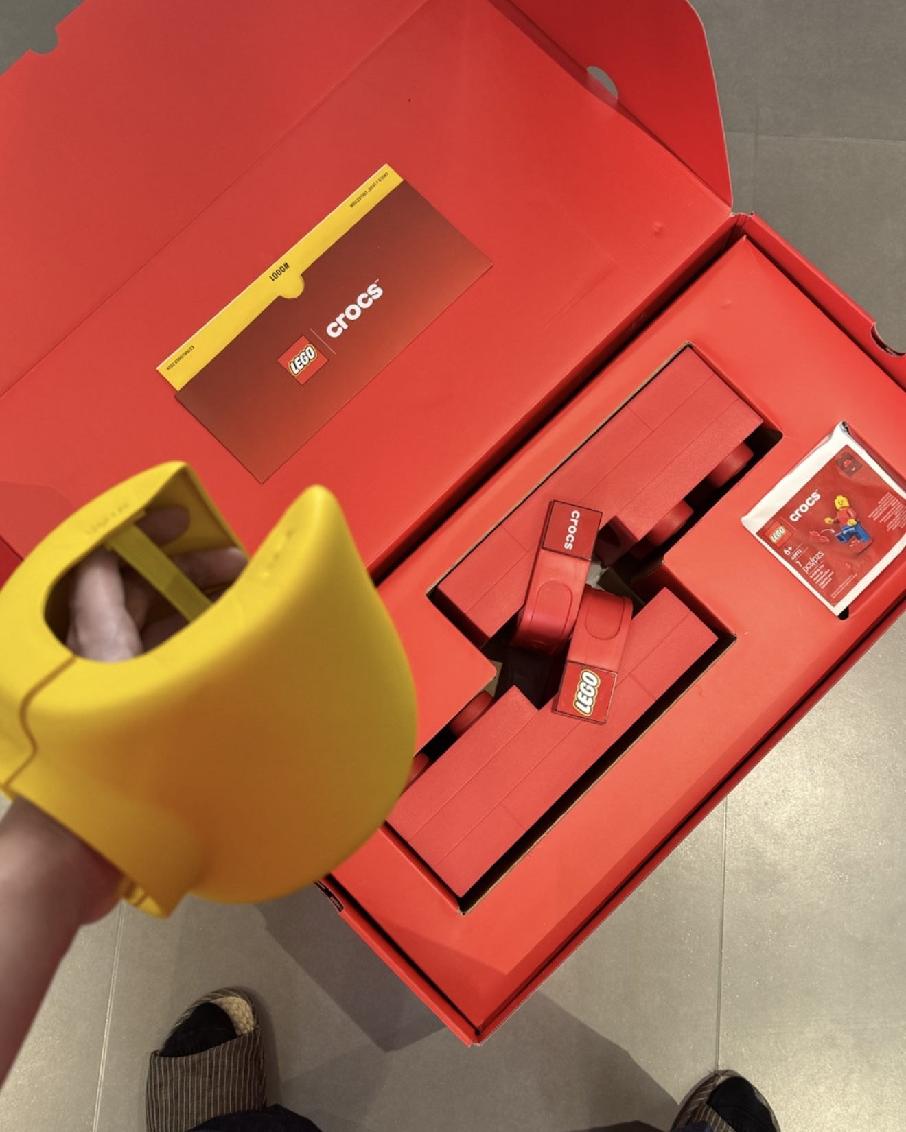【Focus Store】預購 Lego x Crocs Brick Clog "Bright Red" 紅色 樂高聯名款 211719-5DJ