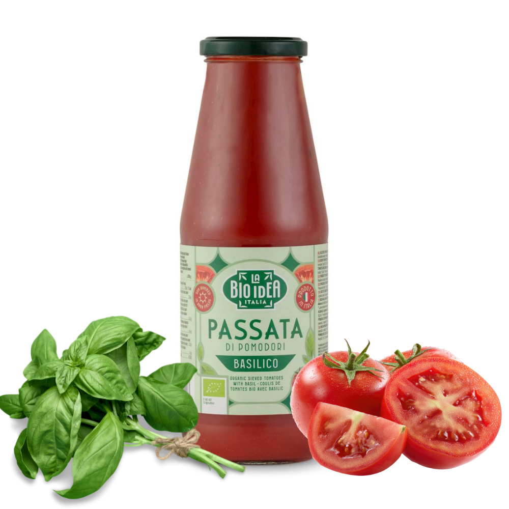 La Bio Idea - 有機純素絲滑細緻羅勒番茄泥 (680克) (12626)