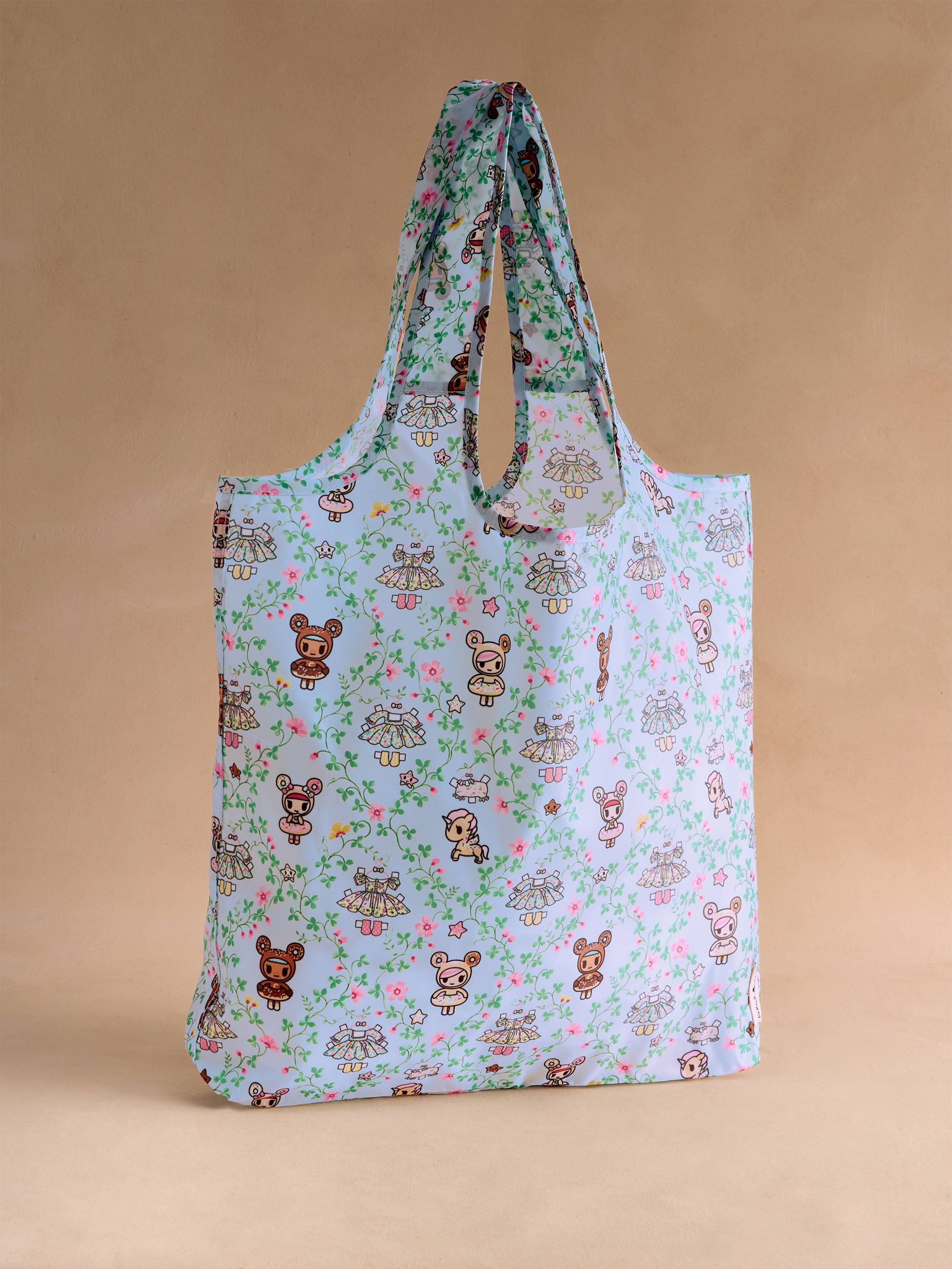 tokidoki Paper Dresses 迷你輕便型環保購物袋