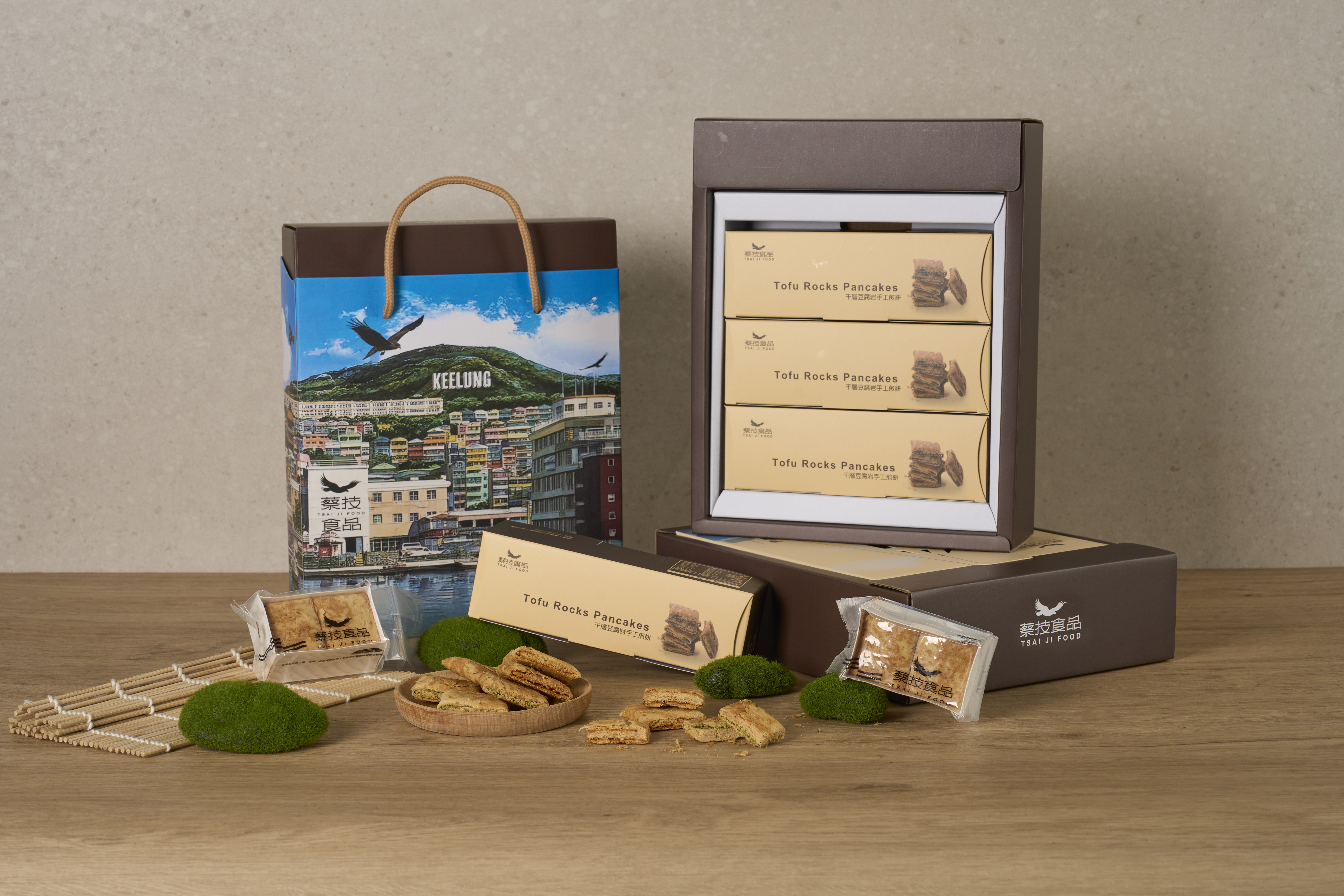 千層豆腐岩手工煎餅