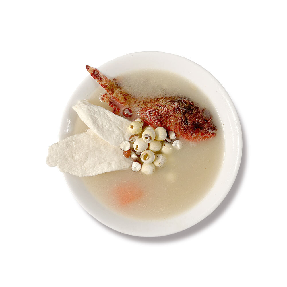 清漉 - 蓮子淮山茨實石崇魚湯 | 香港製造 | 即飲湯包 | 急凍-18°C