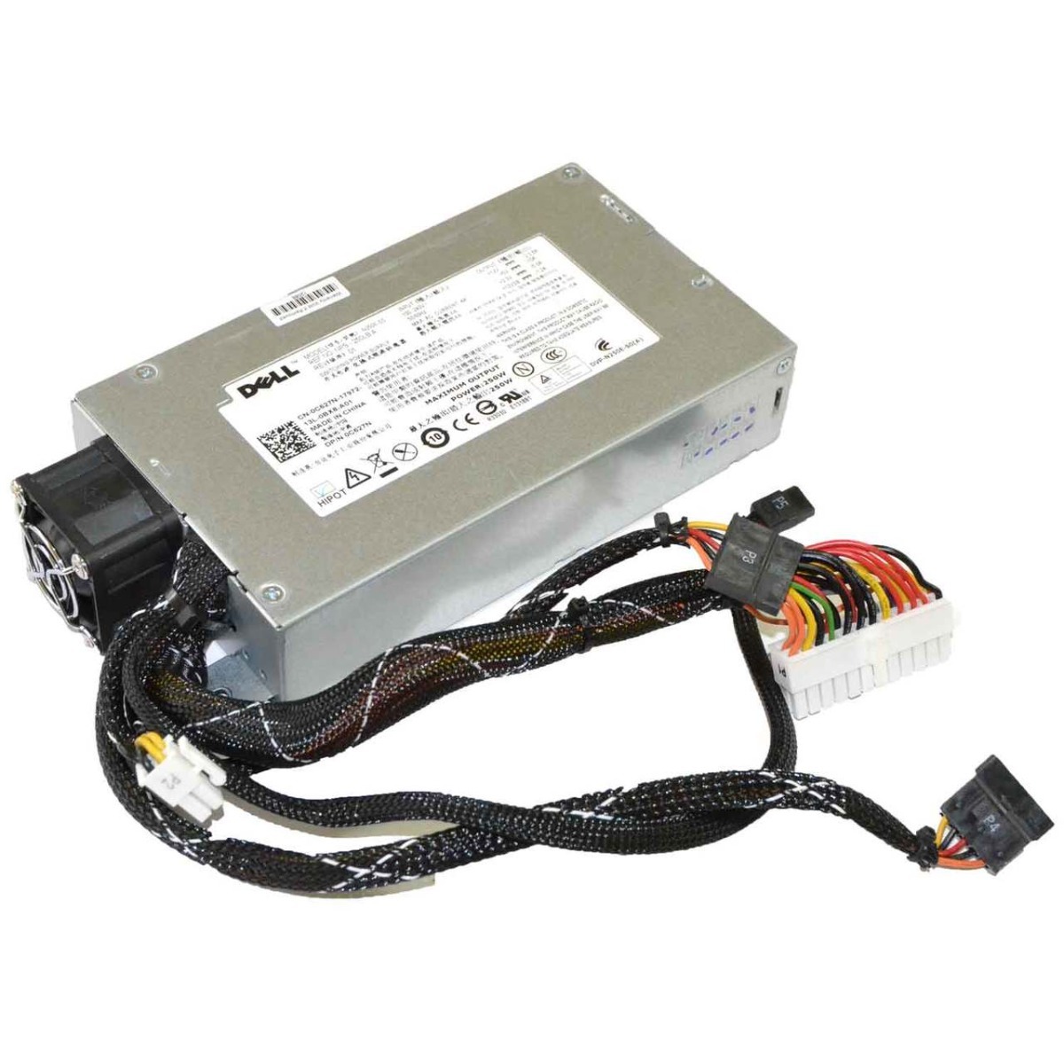 6HTWP DELL POWEREDGE R210 250W POWER SUPPLY (翻新)