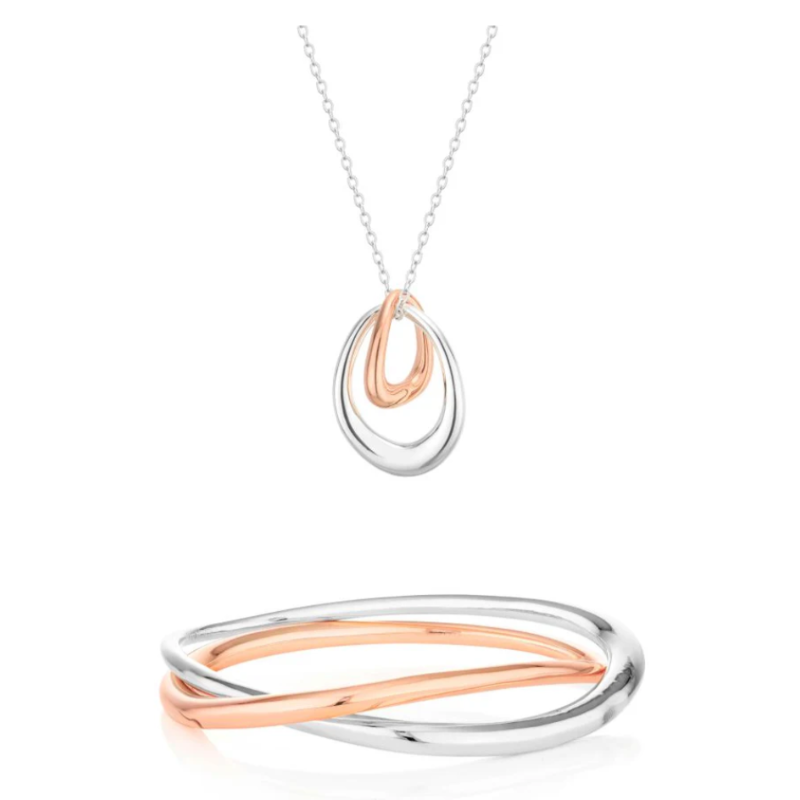 UK-JJG0303-189 ETERNAL PENDANT AND BANGLE SET (A9)