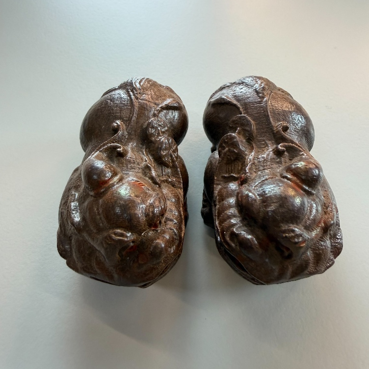 【XLIFE】木頭貔貅一對 (無法使用購物金&會員點數)