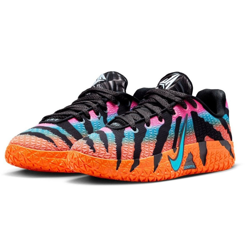 ＜少量現貨+預定，不退換＞男鞋 NIKE JA 3 At Dawn 黎明 黑橘 莫蘭特 實戰 籃球鞋【IQ6704-001】