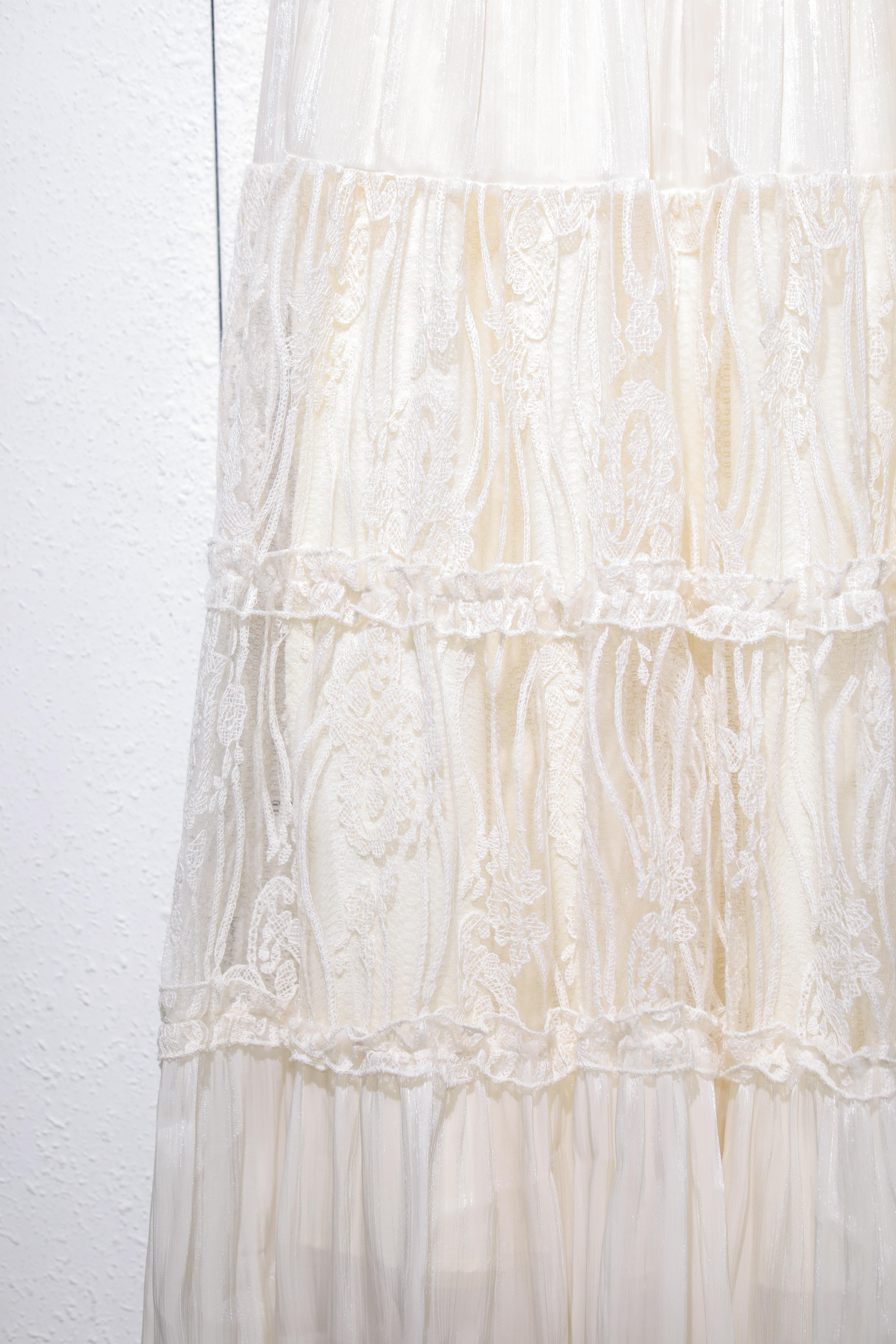 [訂貨大約2星期] KOR Lace skirt WH-F68/BK-F69 (0223live)