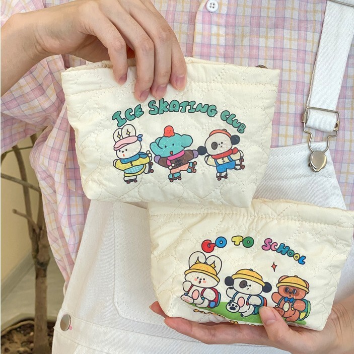 《6602》小動物愛心收納化妝小包