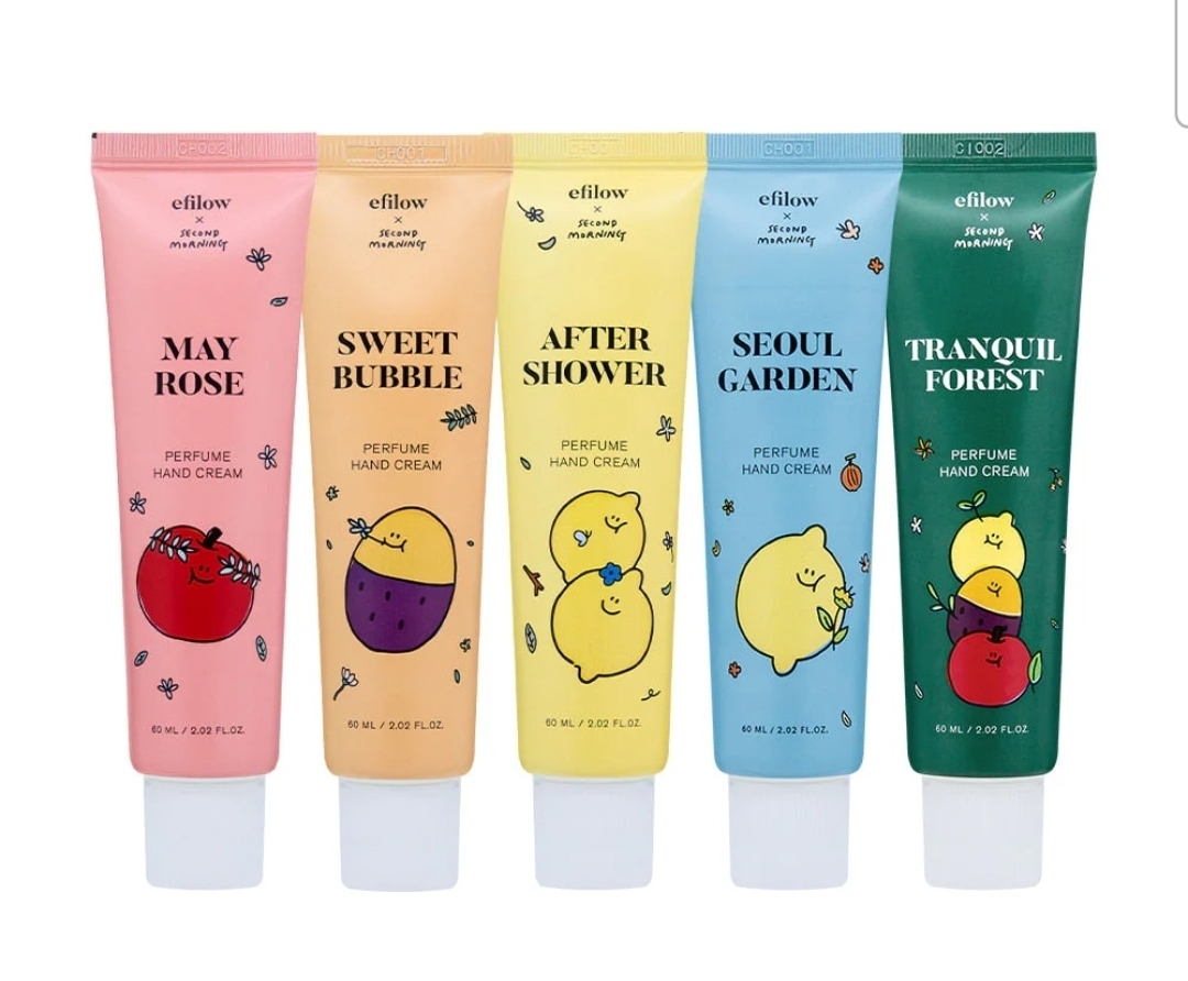 Second Morning x Efilow Perfume Hand Cream 60ml 限定聯名護手霜（此為清貨價貨品不設退換）EXP:26年8月 (AT 88)