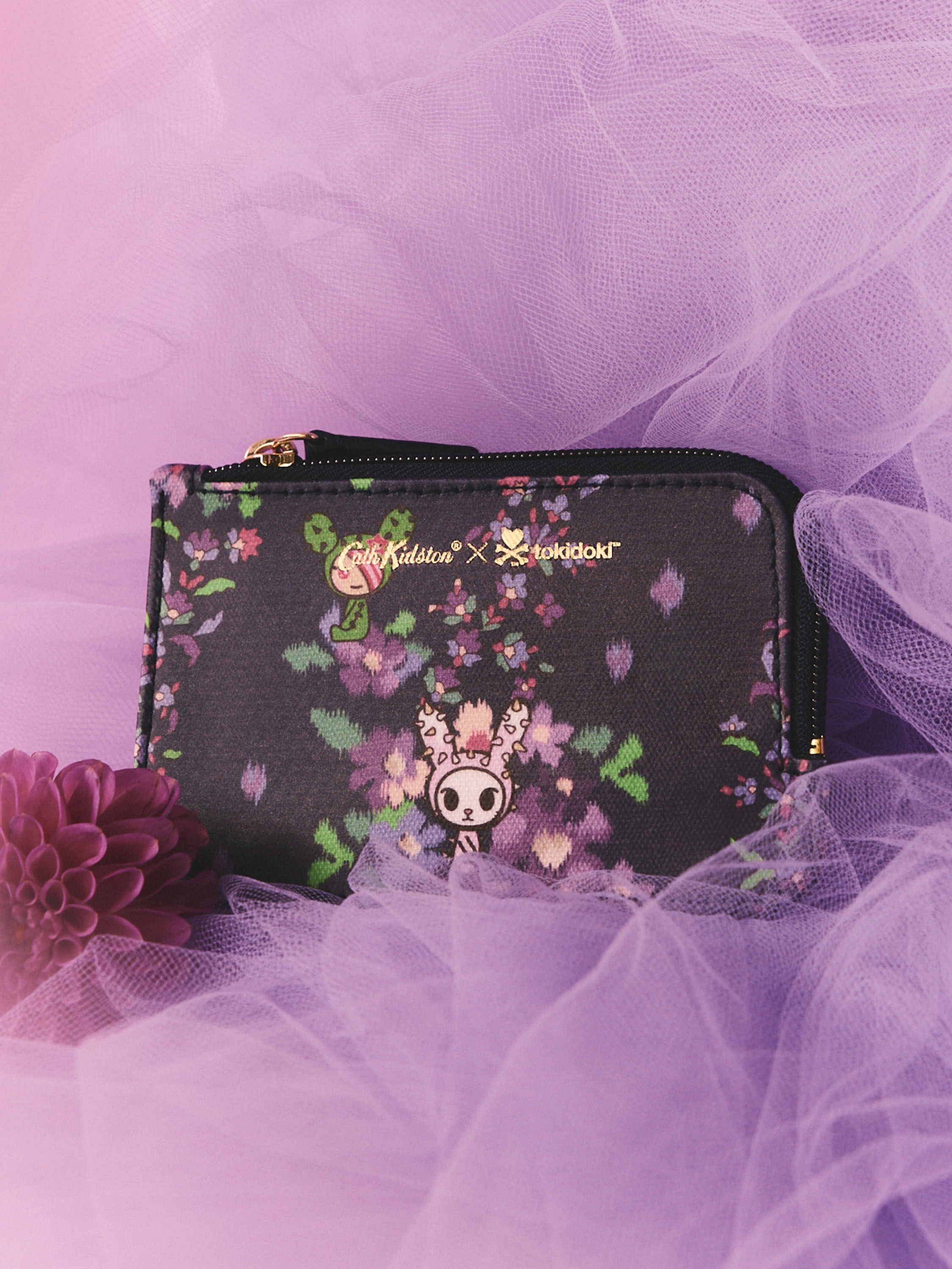 tokidoki Cactus Wiggle 票卡零錢鑰匙包