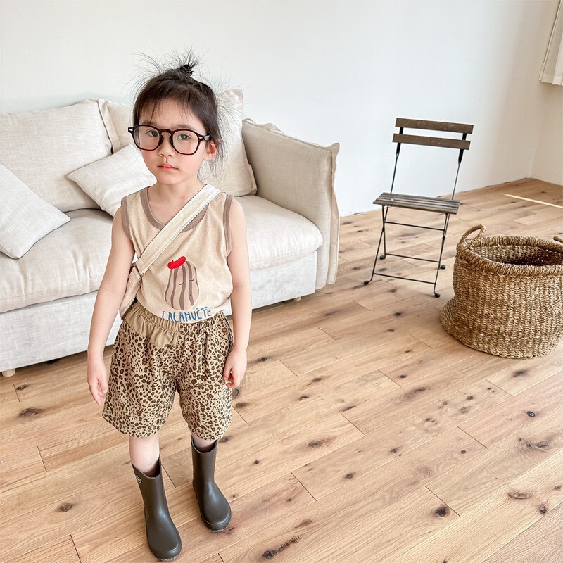 兩色 ᝰ 不規則豹紋褲