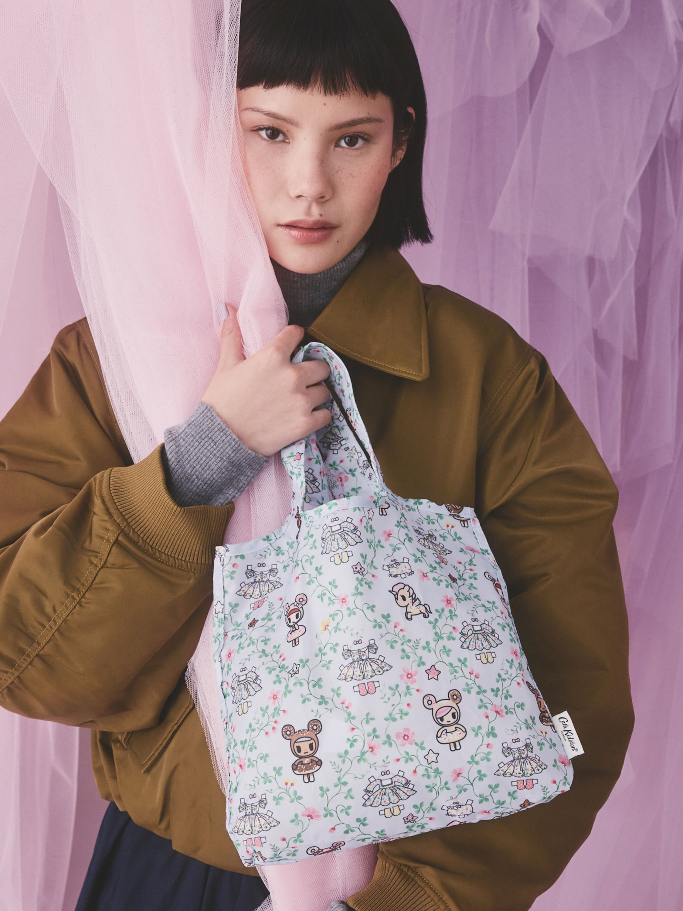 tokidoki Paper Dresses 迷你輕便型環保購物袋