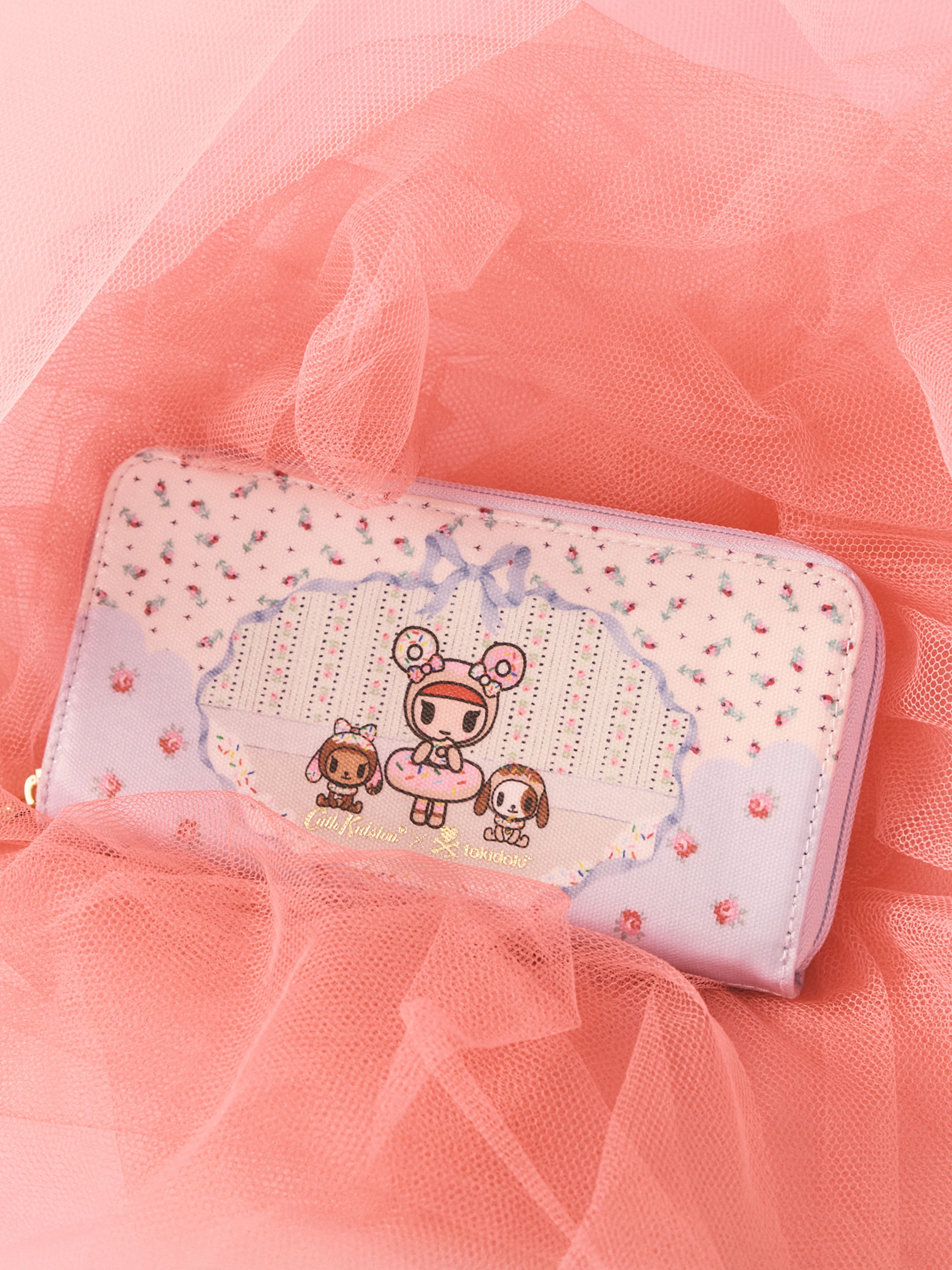 tokidoki Paper Dresses 品牌經典款印花長夾