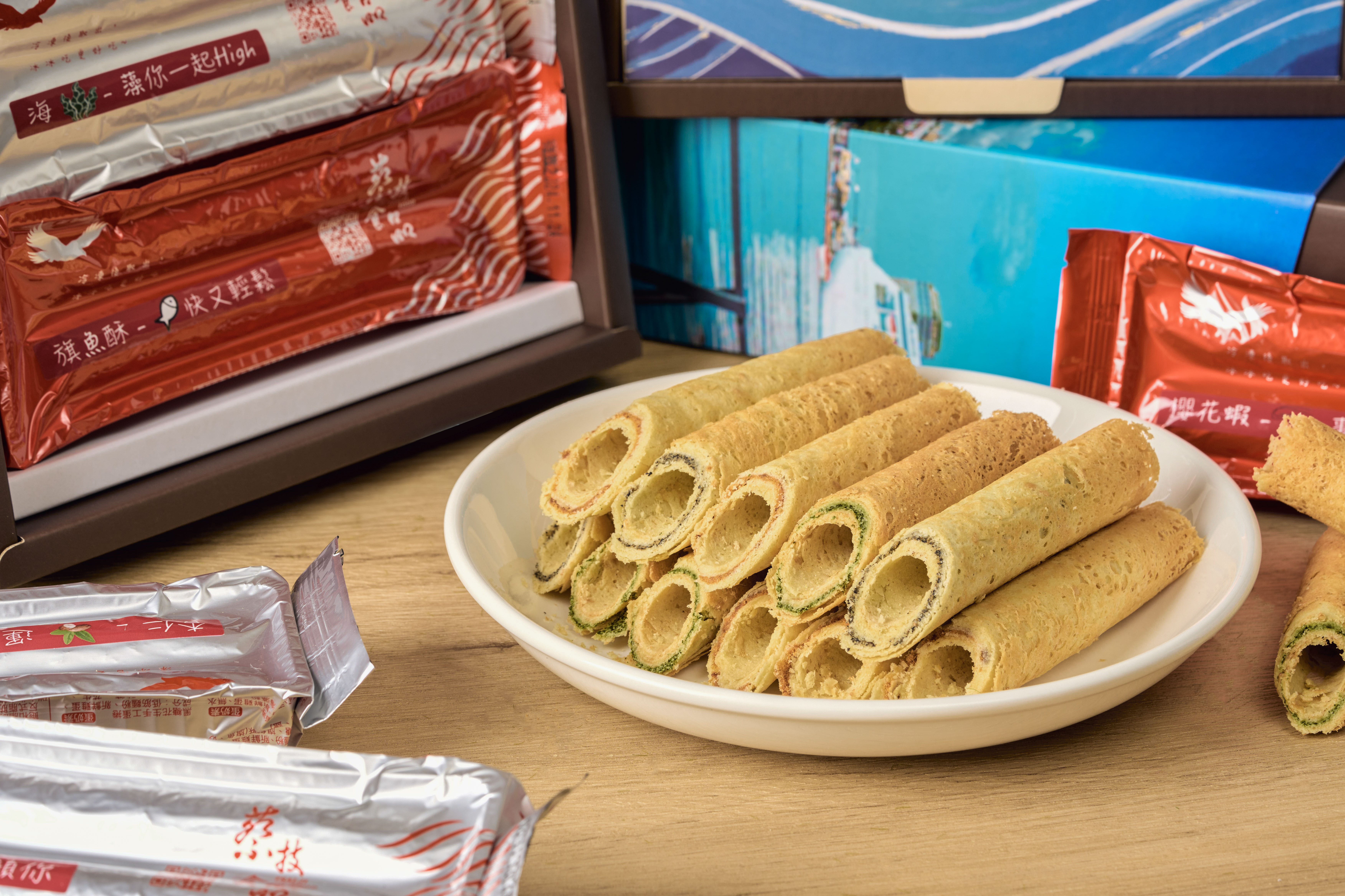 夾心手工蛋捲禮盒