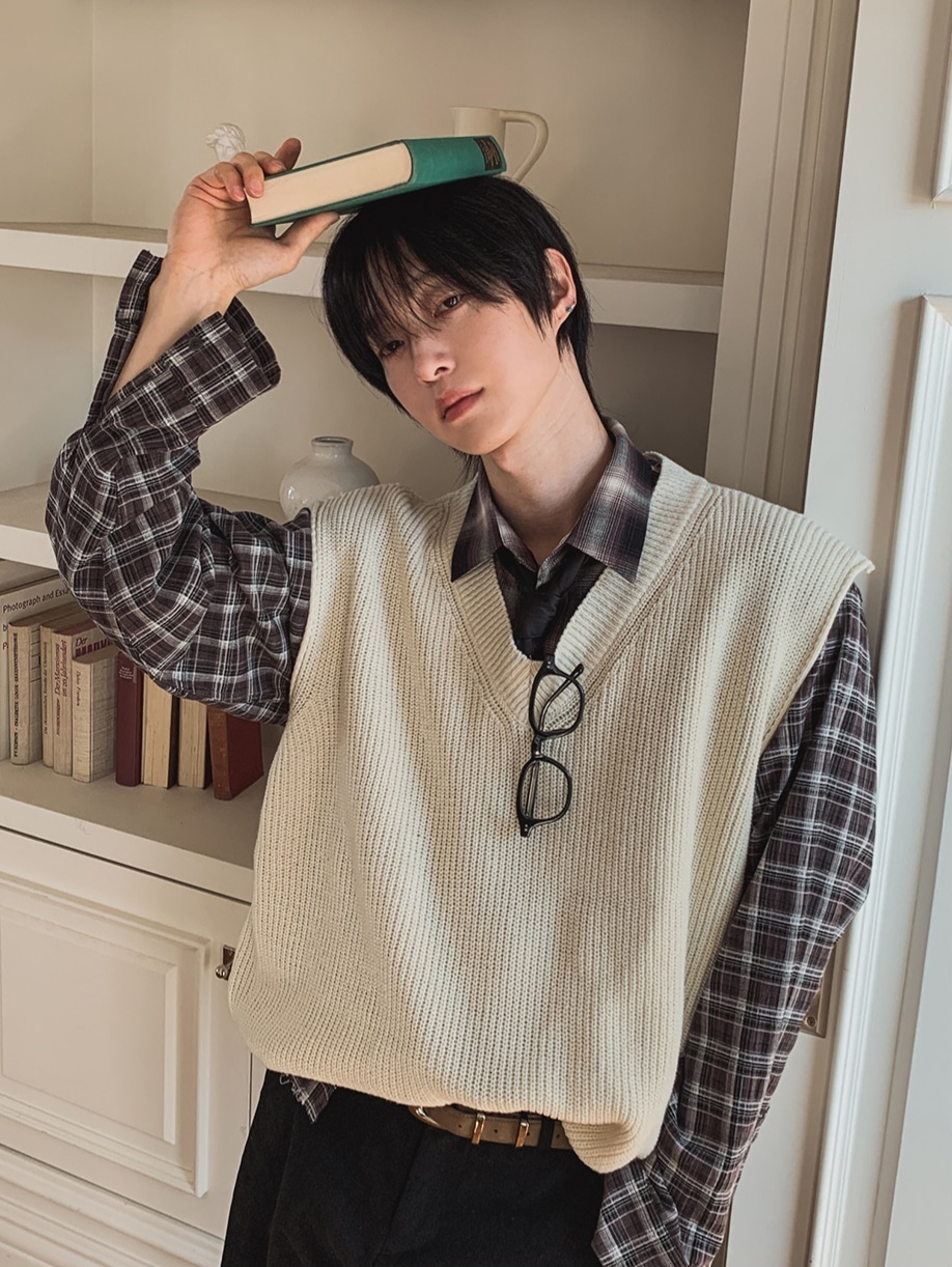 Margaret 羊毛針織背心