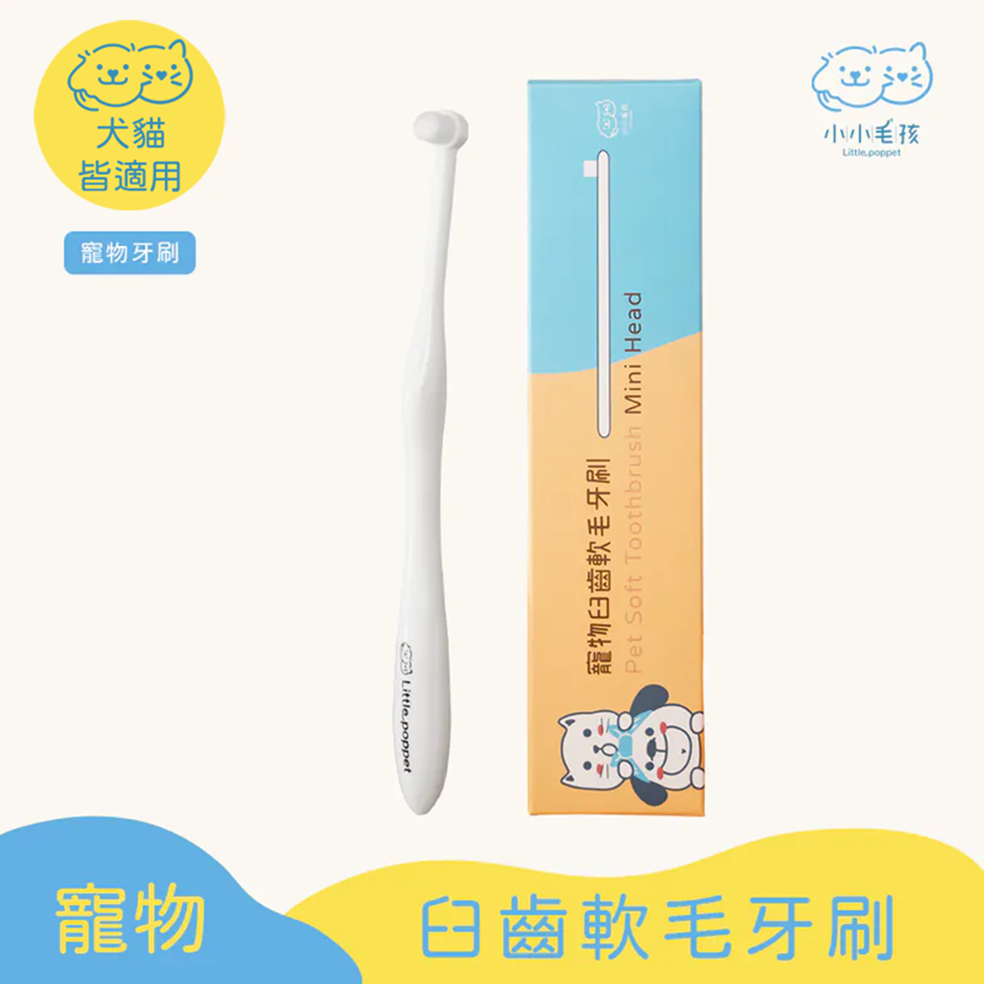 Pet Soft Toothbrush Mini Head【Little poppet】