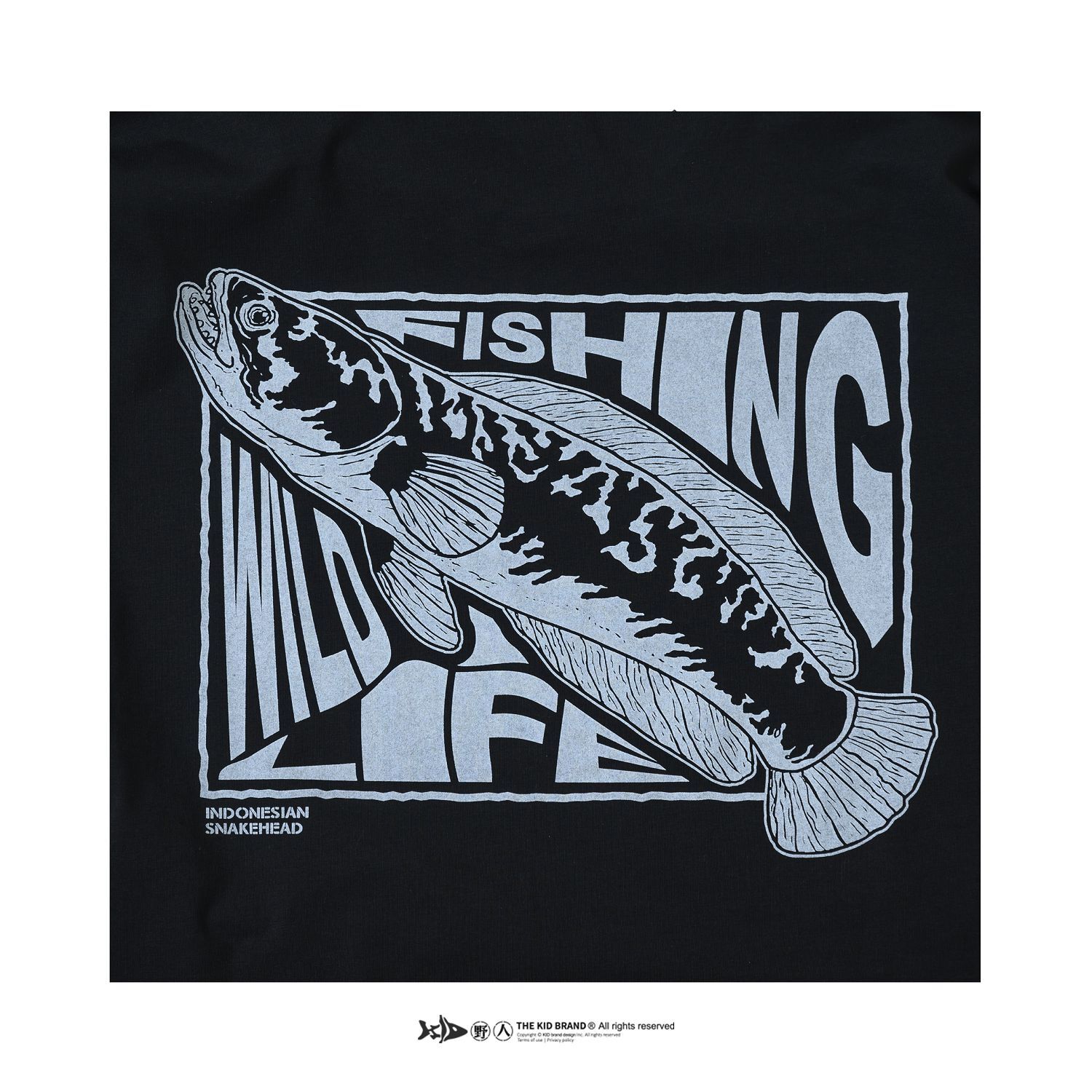 KID ® 漫畫風魚虎長T