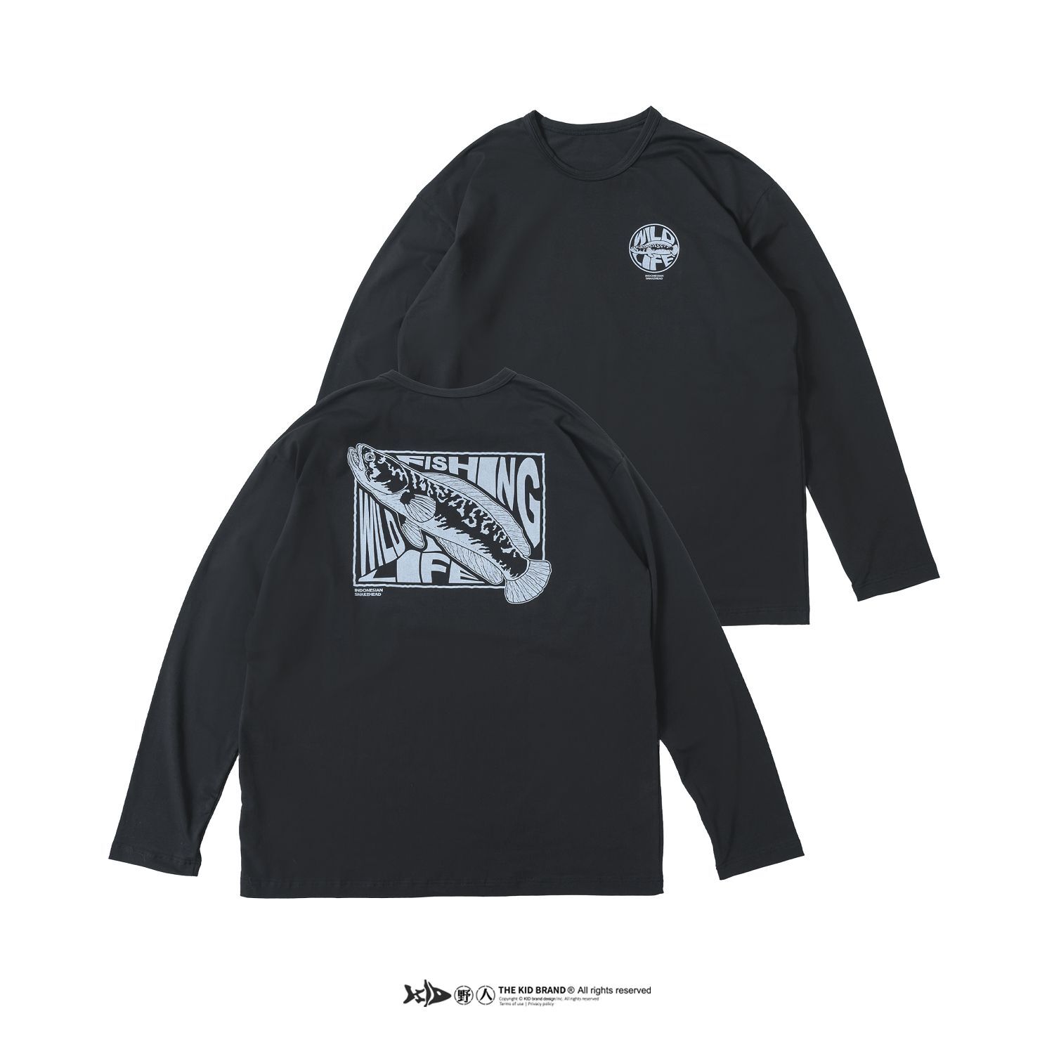 KID ® 漫畫風魚虎長T