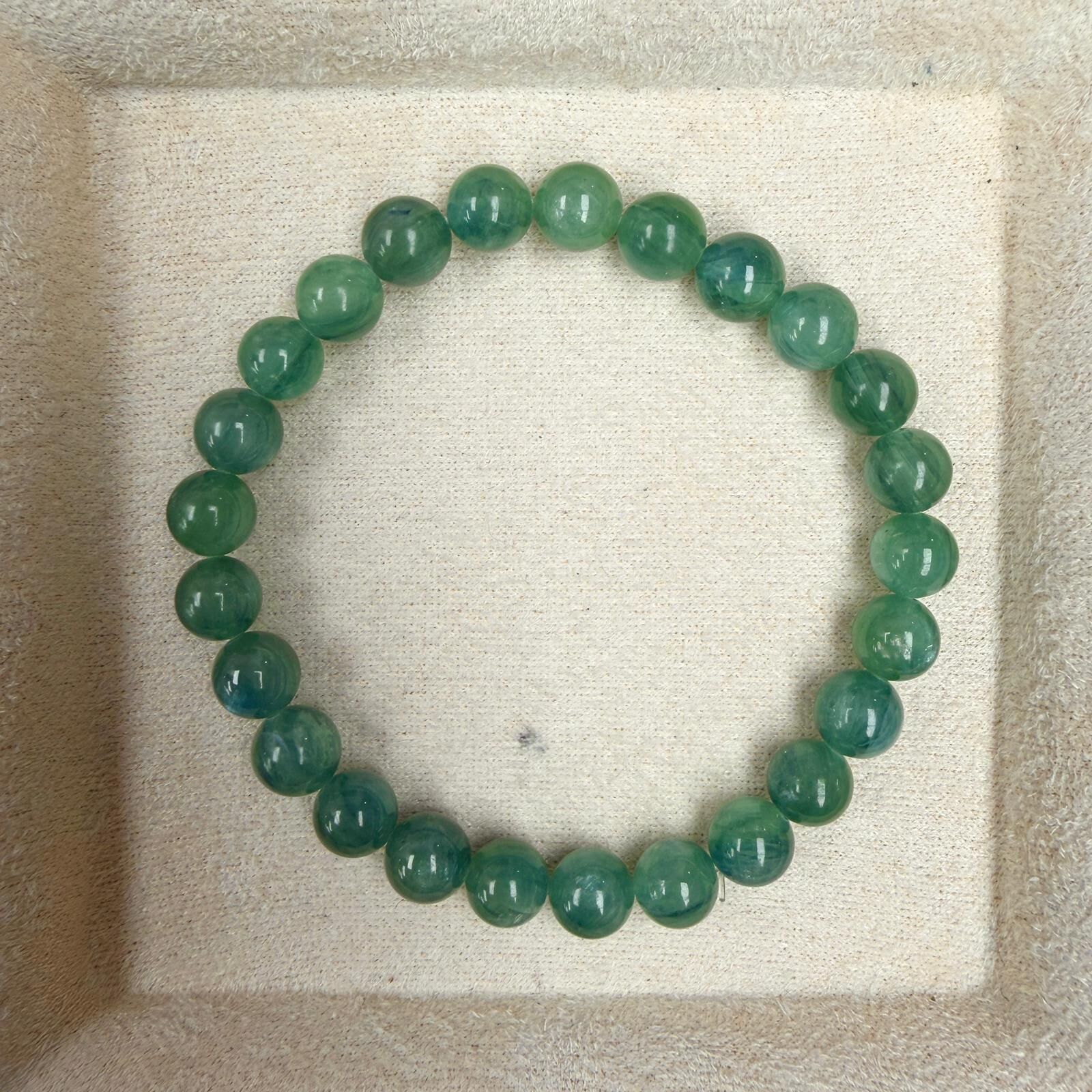 VX205 C12 藍綠晶手串 7mm+