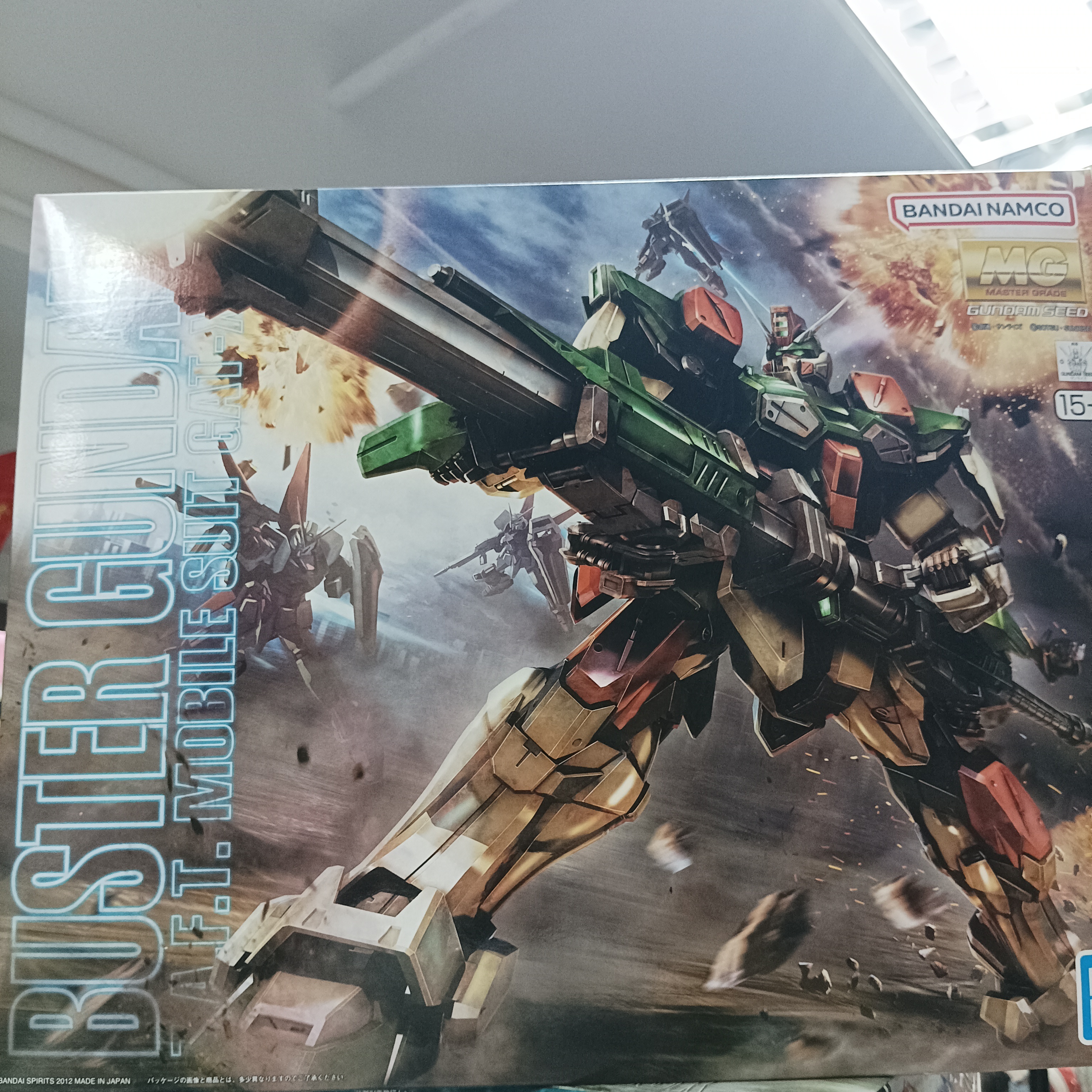 寄賣-GUNDAM-MG 1/100 GAT-X103 暴風高達