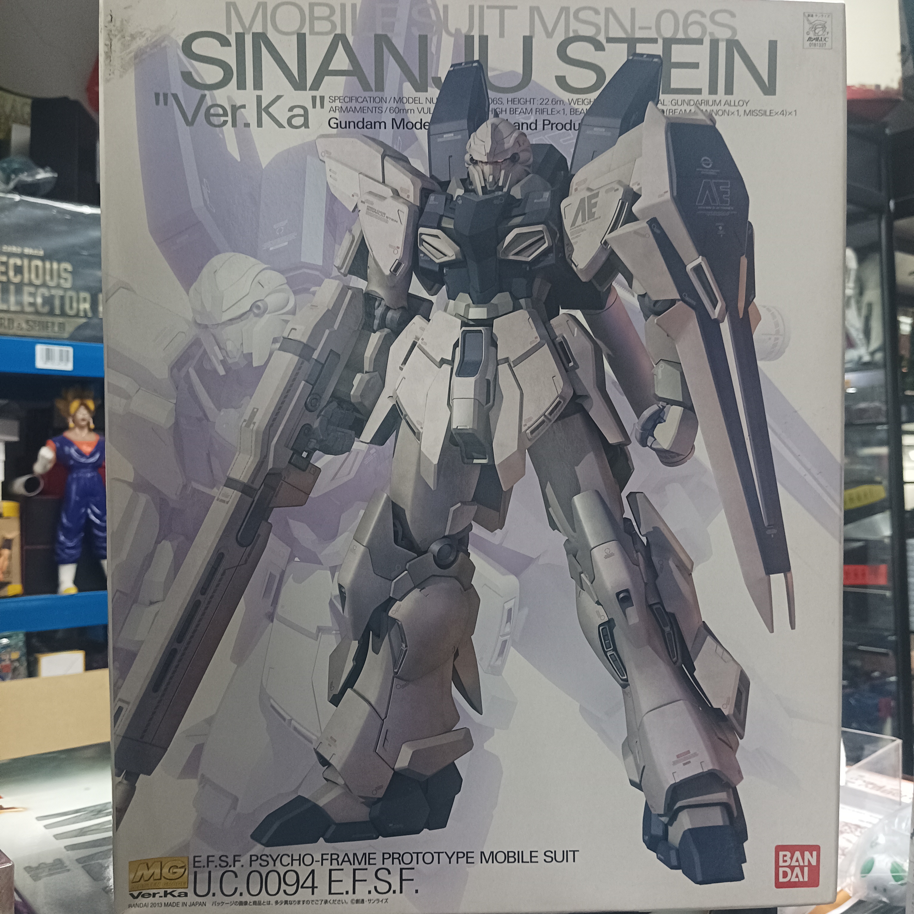 寄賣-GUNDAM-MG MSN-06S SINANJU STEIN Ver.Ka