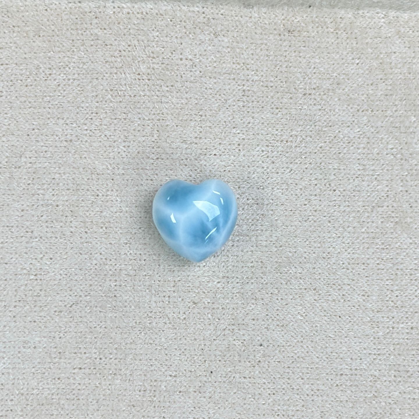 VX215 C22 心型海紋石裸石 (默認鑲吊墜) 9.7*9.8mm