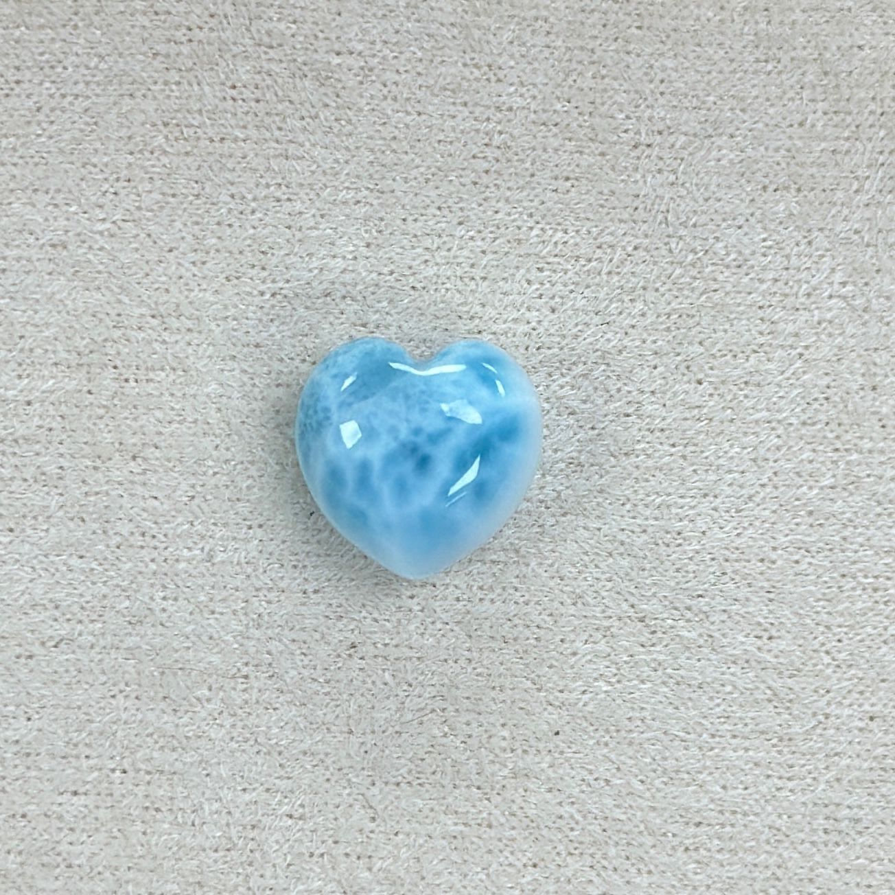 VX218 C25 心型海紋石裸石 (默認鑲吊墜) 11.5*11.8mm