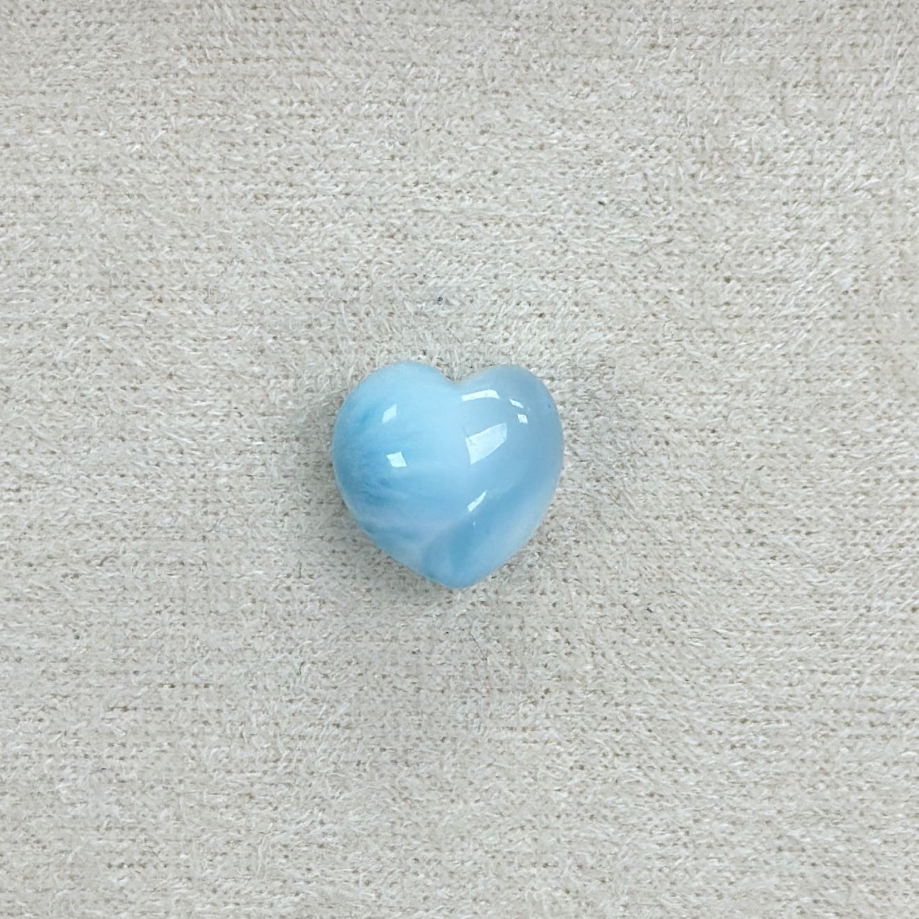 VX219 C26 心型海紋石裸石 (默認鑲吊墜) 10.9*11.2mm