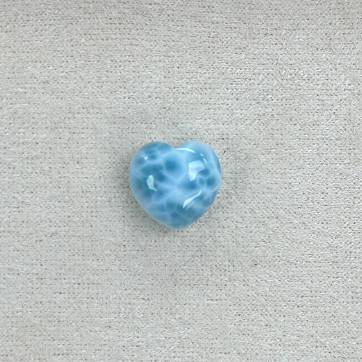 VX220 C27 心型海紋石裸石 (默認鑲吊墜) 11.1*11.4mm