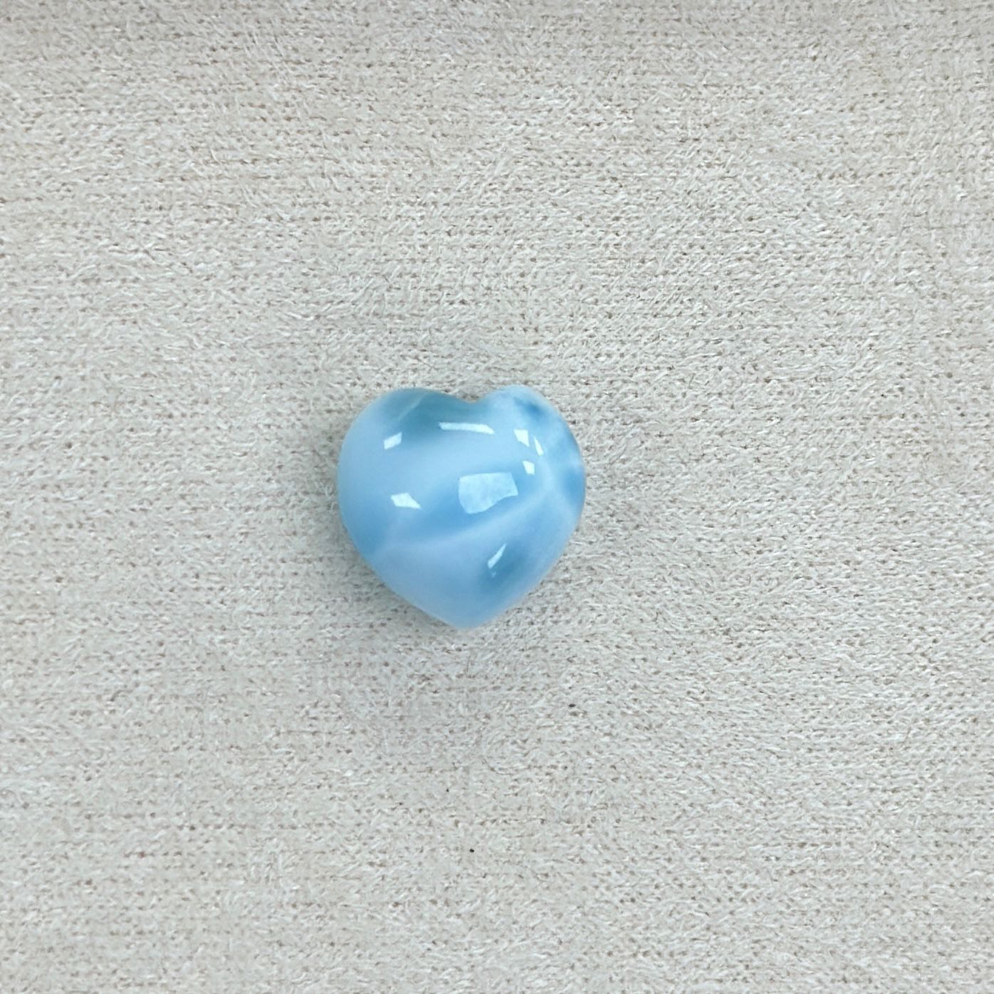 VX224 C31 心型海紋石裸石 (默認鑲吊墜) 11.1*11.4mm