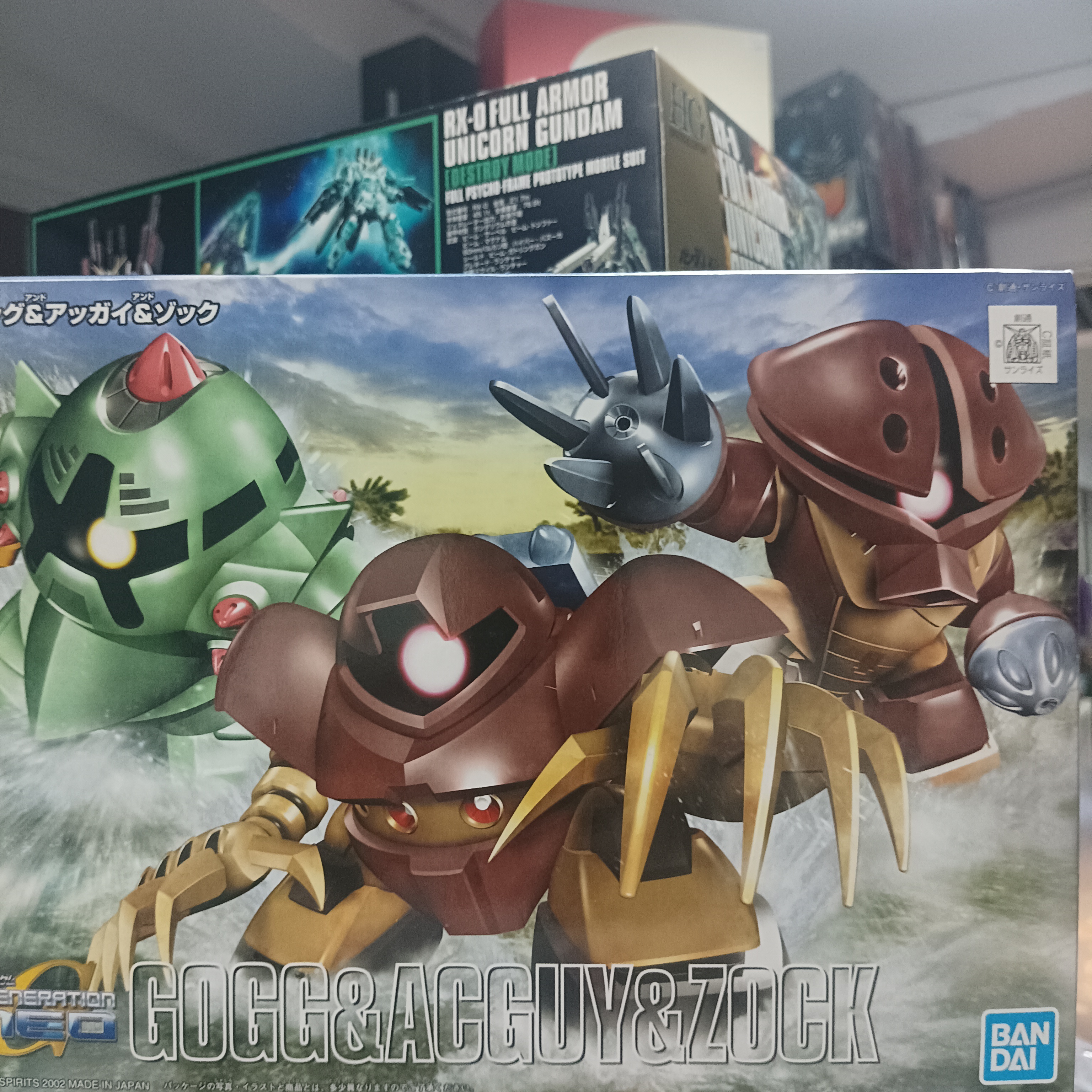 寄賣-GUNDAM-BB 戰士 Gogg & Acguy & Zock