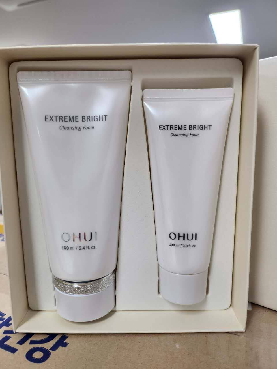【韓國預購】AKR030311 O HUI 極致亮白潔顏泡沫套組