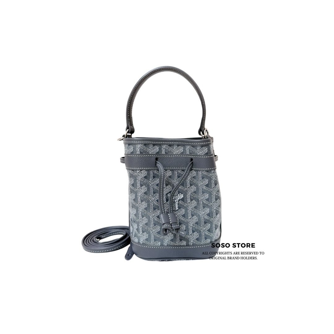 Goyard Petit Flot Mini - Grey / Shw