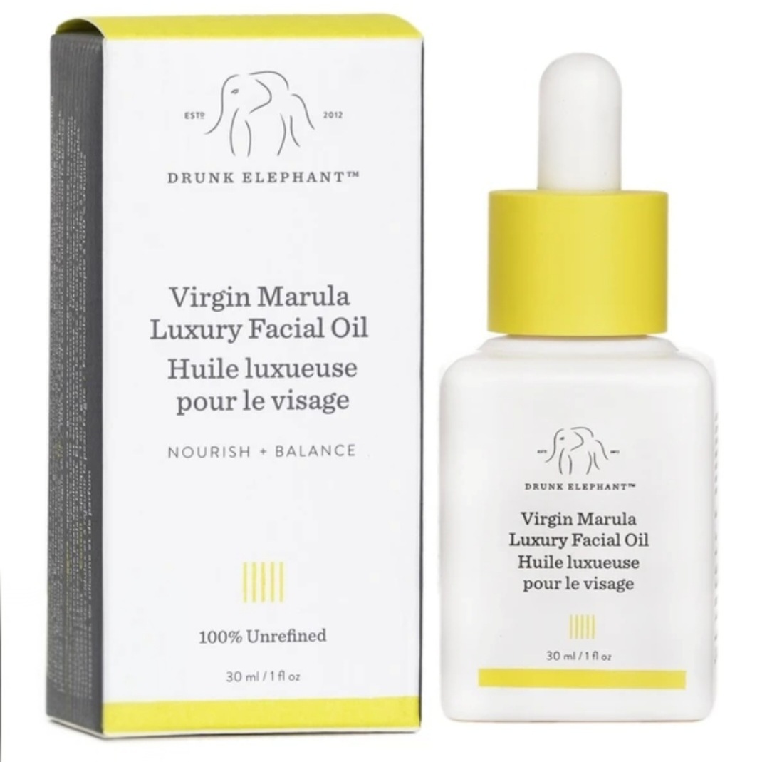 【DRUNK ELEPHANT】Virgin Marula Luxury Facial Oil 馬魯拉奢華精華油 （此為清貨價貨品不設退換）(AT12 953)