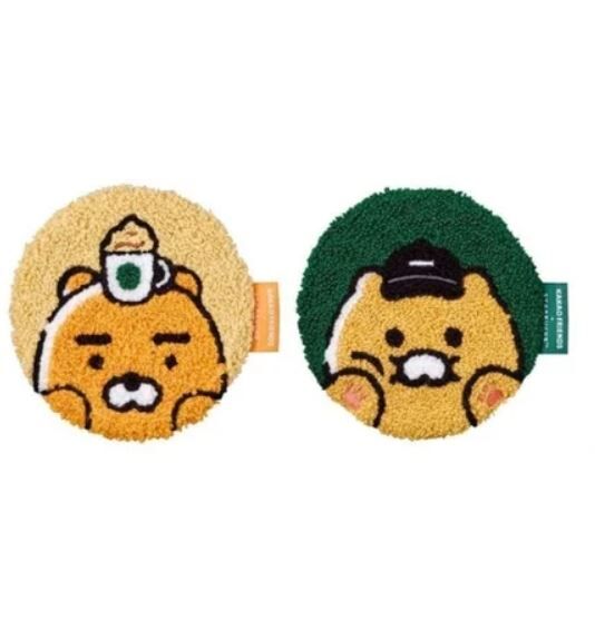 [現貨回饋出清] 韓國STARBUCKS x KAKAO FRIENDS 萊恩&春植杯墊