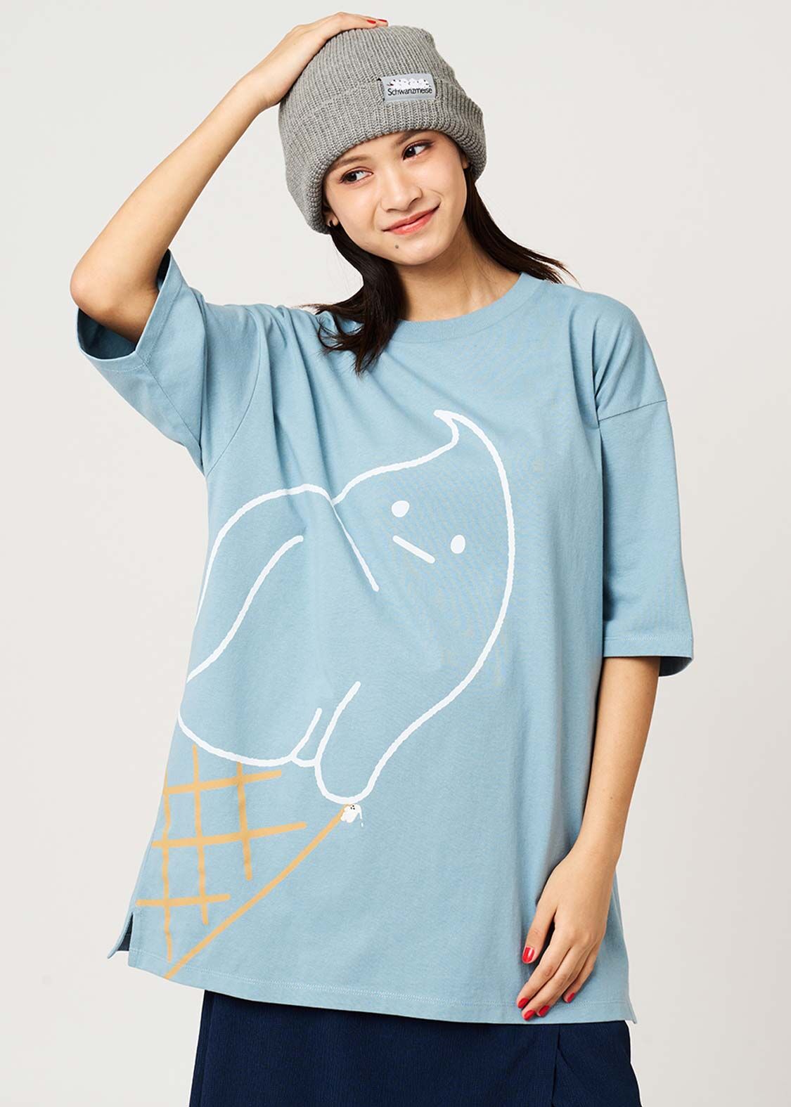 日本預訂 graniph GH  Icebon | Super Big T-shirt