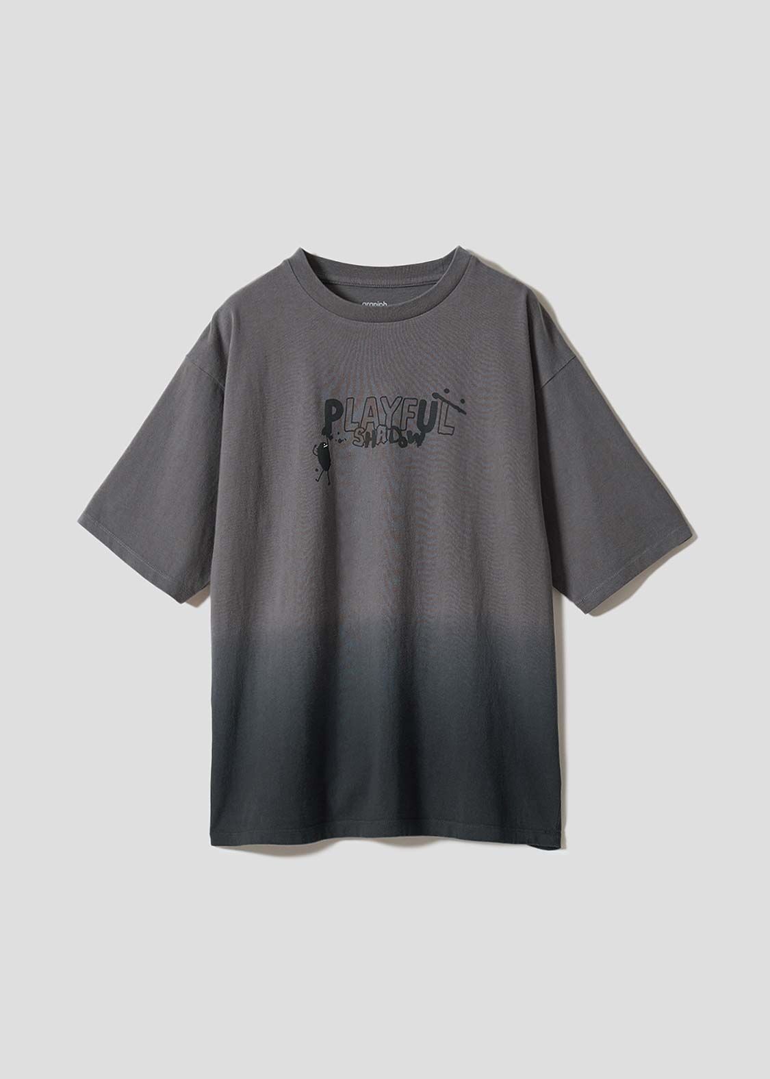 日本預訂 graniph GH Beautiful Shadow Playful Paint | Gradient T-shirt
